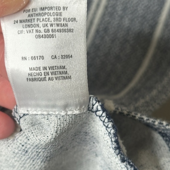 NWOT Anthropologie Maeve Amelia Column Stripe Dress Size Medium Sheath Career - Picture 6 of 10